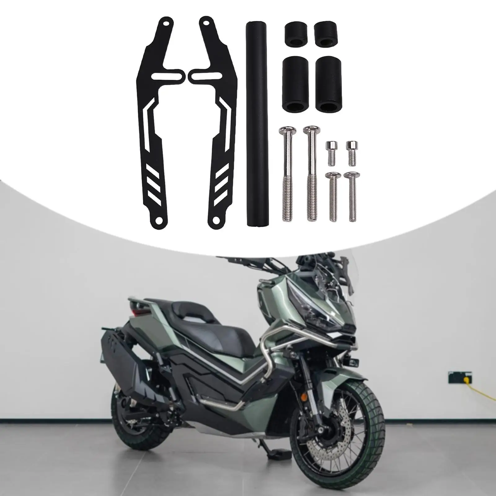 

Motorcycle Navigation Bracket Sturdy Direct Replaces for Zontes 368G