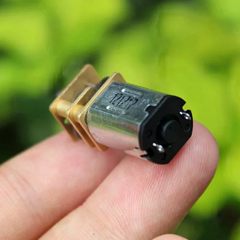DC 5V 28/40/300RPM Micro N20 Gear Motor Slow Speed Metal Gearbox Reducer Electric Motor DIY Toy