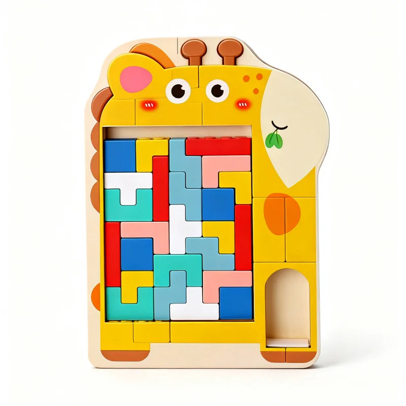 Mini Little Deer 26-teiliges Baustein-Puzzle-Brettspiele, Teenager-Geschenk, DIY-Formspiele