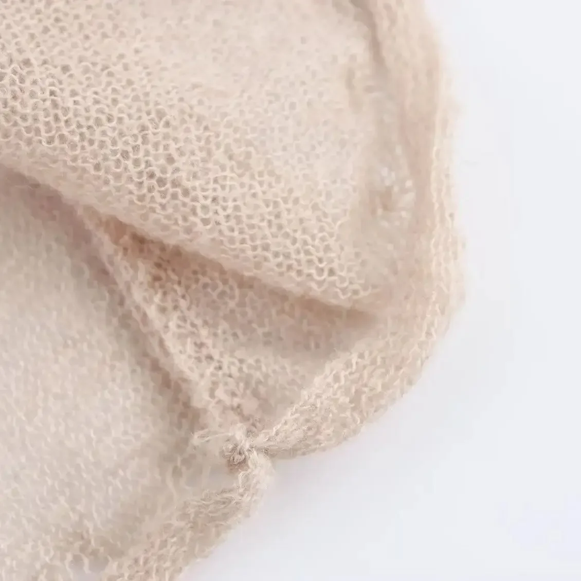 Pulls décontractés femmes pull volants ample à manches longues haut tricots vêtements d'extérieur vêtements féminins