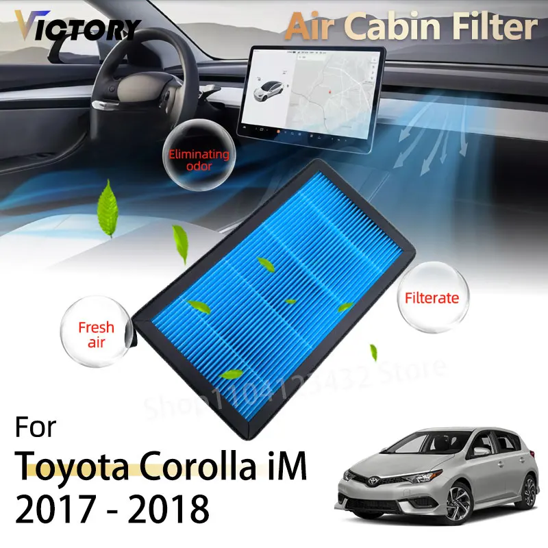 HEPA Do Toyota Corolla iM 2017 2018 E180 180 MK2 Touring Sports Accessorie Filtr kabinowy powietrza 87139-02020 87139-02090 87139-06040