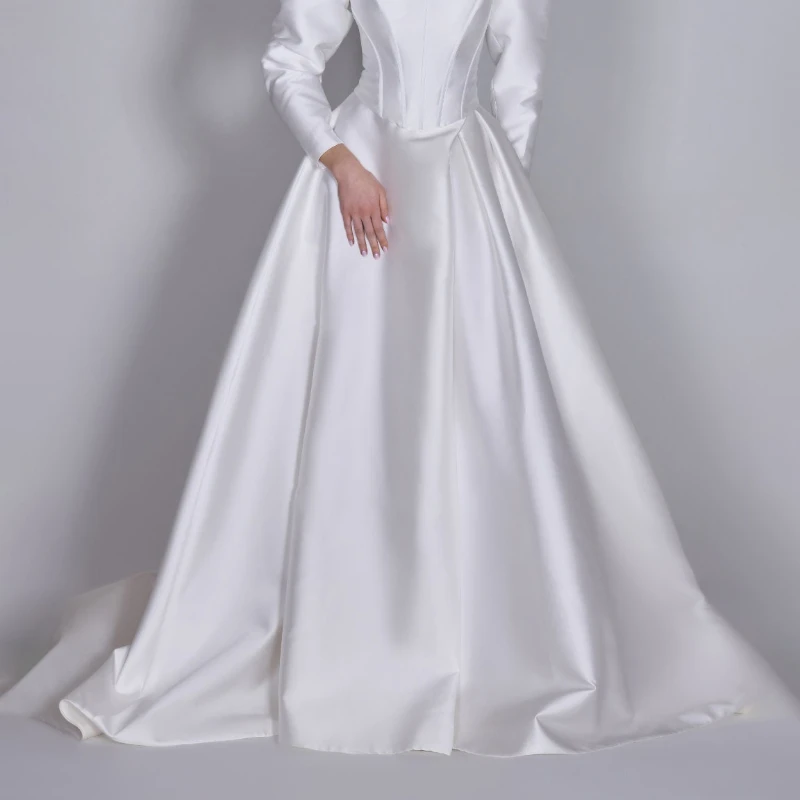 ESBRIDE Abiti da sposa per la mamma Sposa Elegante donna Abito da sera Abito da sera a maniche lunghe Abiti da donna eleganti di lusso