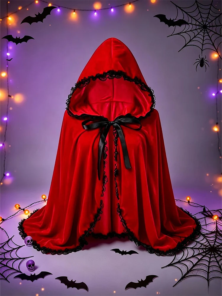 Embellish Knit - Halloween Cosplay Costume Little Red Riding