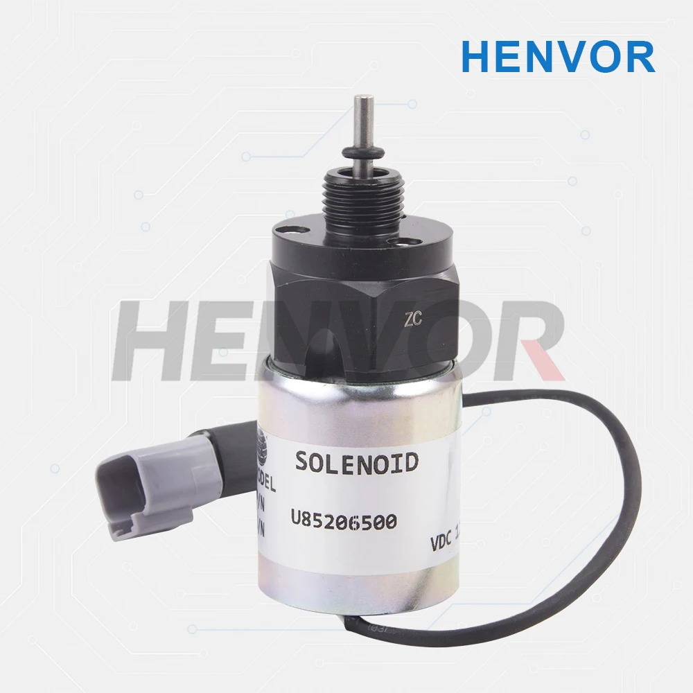 12V U85206500 Throttle Solenoid Valve for Perkins 400 Series – Compatible with 403D-15, 404D-22, 404D-22T Engines