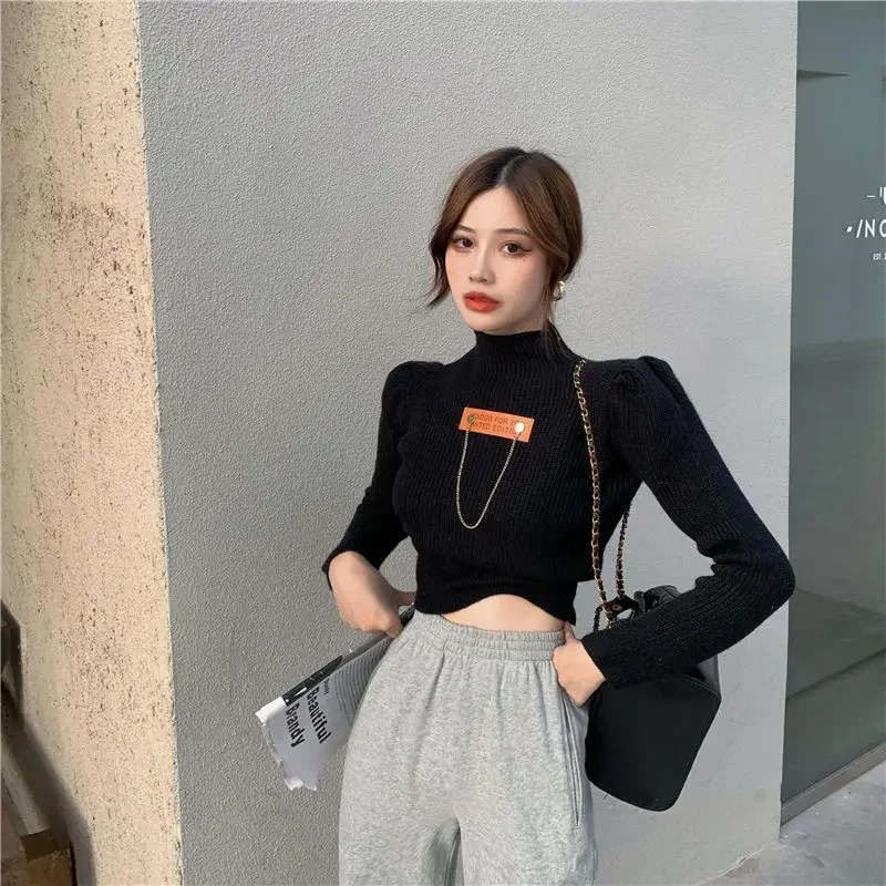 Knitted Sweaters for Women Fashion 2024 Long Sleeve Korean Style Female Pullover Elegant Clothes Sale All Cheap Outerwears Fall