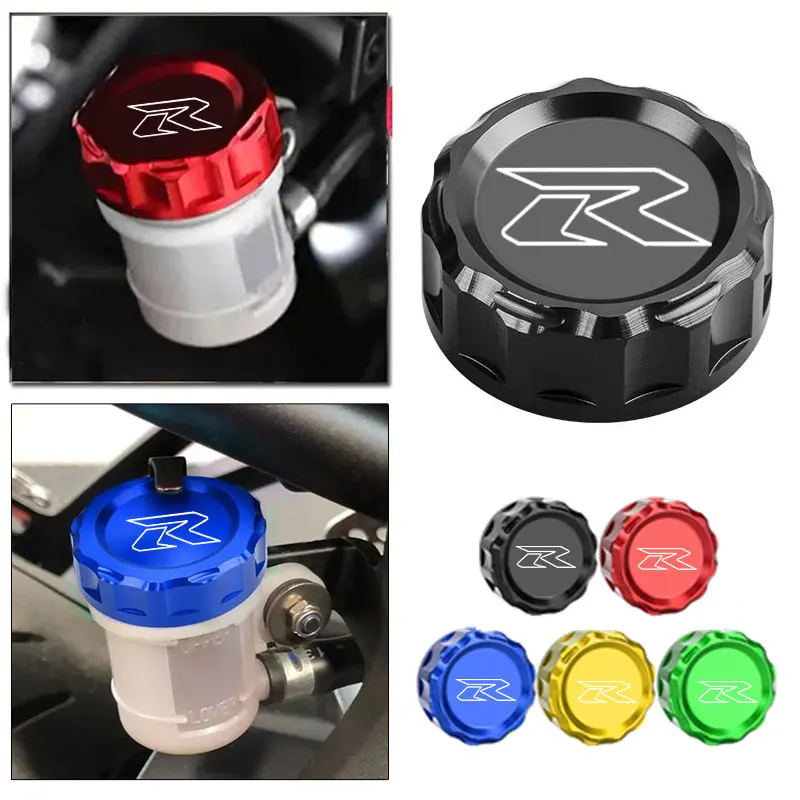 Tapa del Depósito de Líquido de Frenos Trasero para Motocicleta Suzuki Gsxr 750 600 1000 GSXR600 GSXR750, Accesorios para Motocicleta