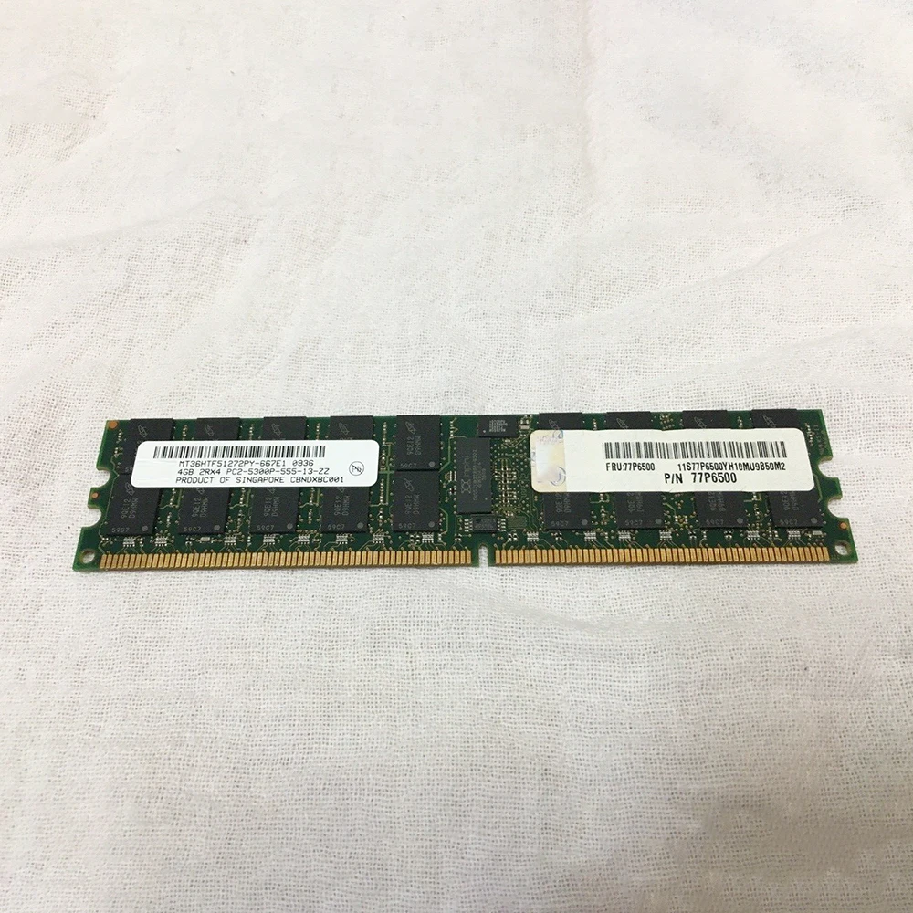 RAM P6 P520 P550 P5 4523 77P6500 667 RDIMM ECC Server Memory PC2-5300P 4GB DDR2