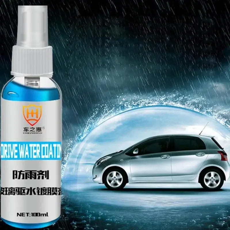 Car Care Window Water Repellent Anti-rain Hydrophobic Coating Front Windshield Windscreen Mirror Glass Protective Spray