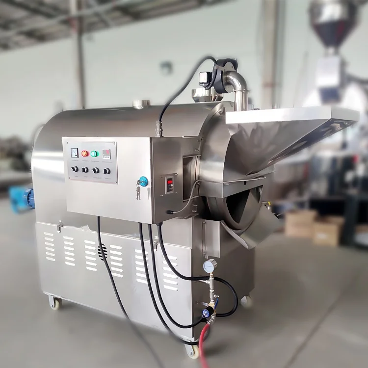 Different Capacity Small Commercial Nut Roaster Machine For Peanut/Cashew/Almond/Seeds/Nut Roasting Machine Factory Sale