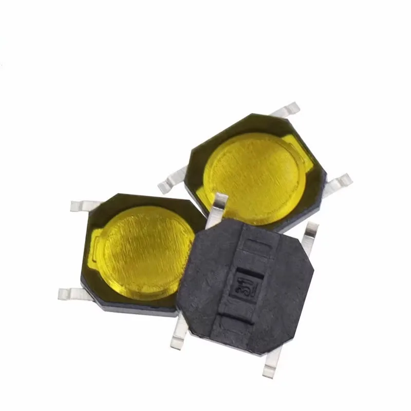 SMD MICRO TACTILE SWITCH PUSH BUTTON FOR HONDA OLD FIT ACCORD SUZUKI SWIFT REMOTE KEY (4*4*0.8MM) 100PCS/lot