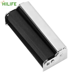 Portable Tobacco Roller Cigarette Maker Cigarette device 70mm Rolling Machine Metal Smoking Accessories Gift for Friends