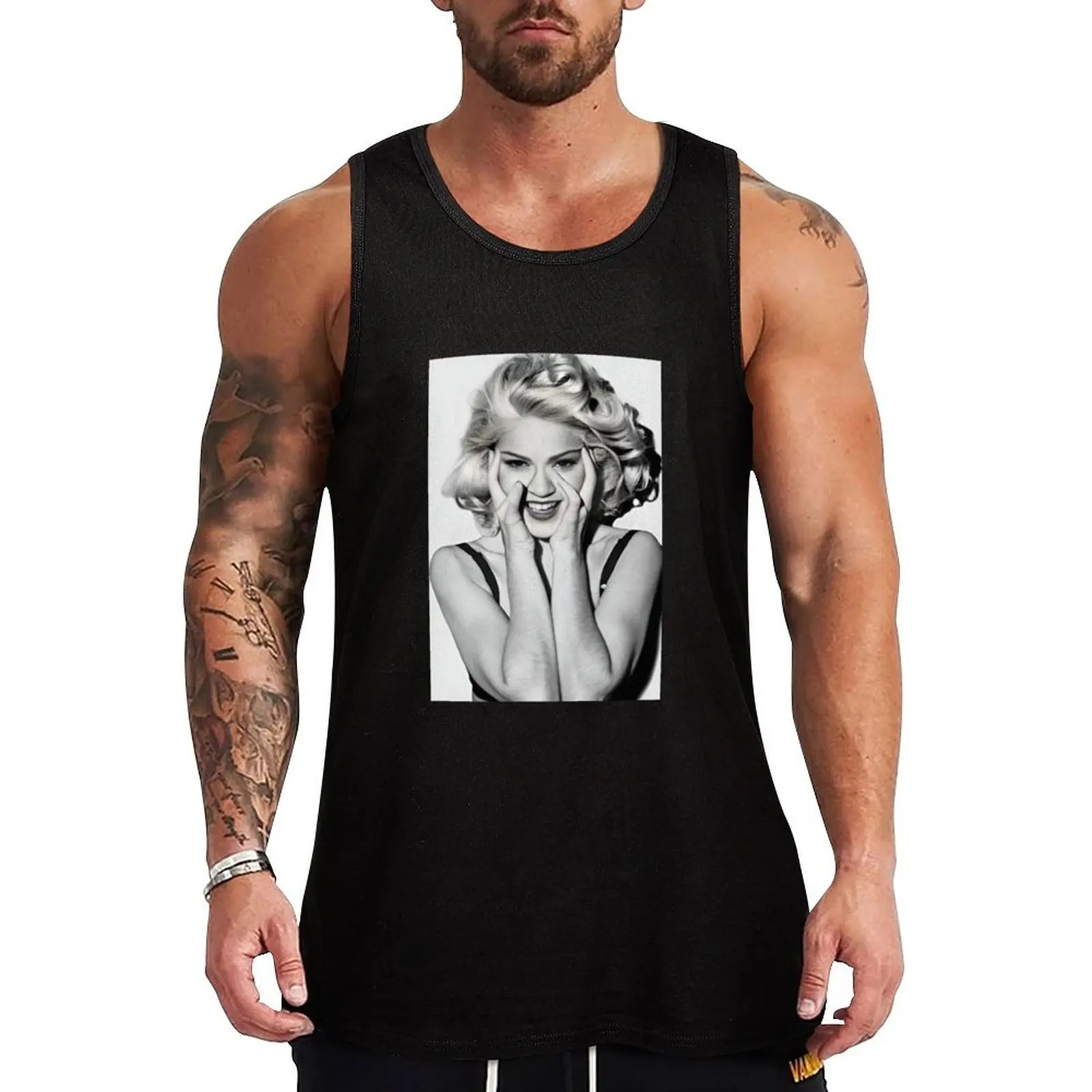 

Madonna Tank Top singlet for men best selling products Sleeveless top anime top