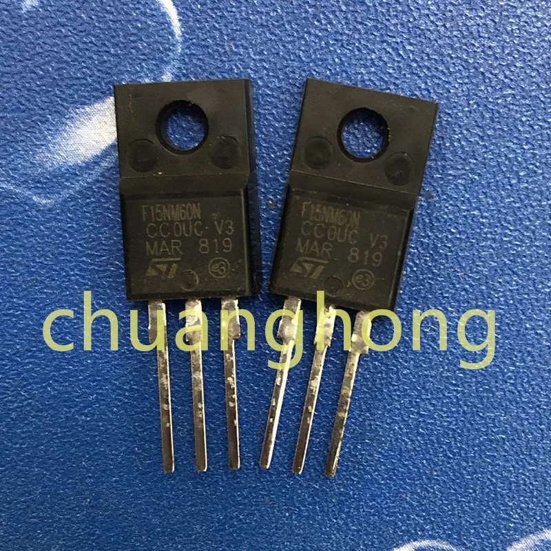 1Pcs/Lot Power Triode F15NM60N 15A 600V New field effect transistor TO-220F STF15NM60N