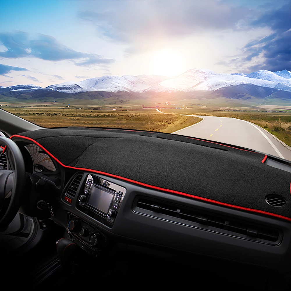 لهوندا HR-V HRV HR V 2014 2015 2016 2017 2018 2019 2020 غطاء لوحة سيارة تجنب لوحة مضيئة لوحة أداة حصيرة حالة السجاد