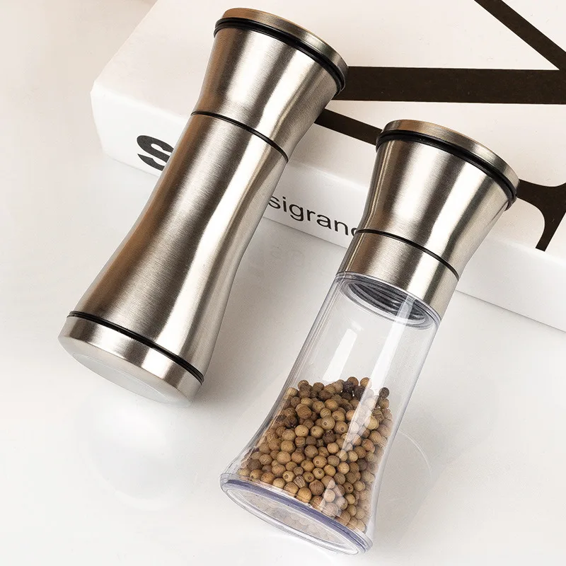 Practical Manual Polishing Pepper Grinder Household Black Pepper Sichuan Pepper Granule Grinder Kitchen Seasoning Grinder Bottle