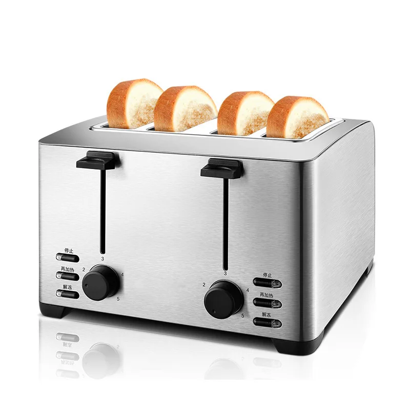 Bread Toaster hine Automatic Toast hine 4 Slices Breakfast hine Toaster Stove Equipment