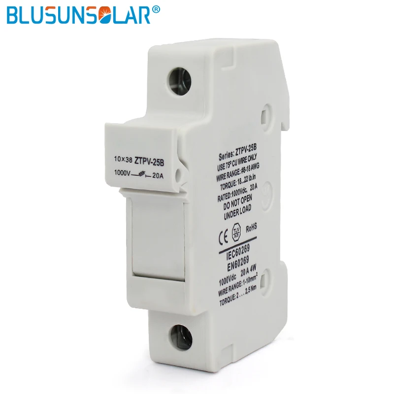 

5 Piece/Lot ROHS High Quality Fuze Holder for Pv Fuse 1000V DC BX0236