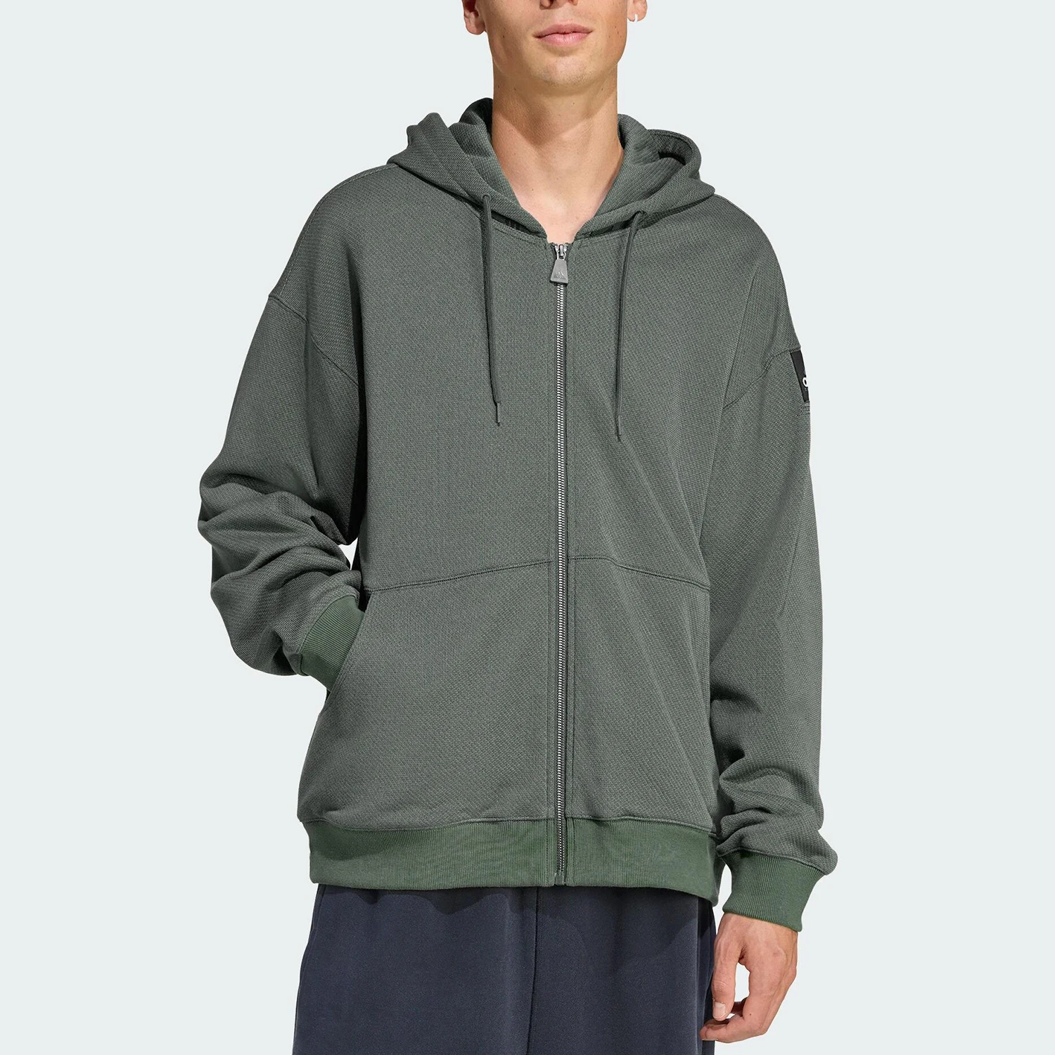 

Оригинальная осенняя мужская спортивная толстовка с капюшоном Adidas JV7650