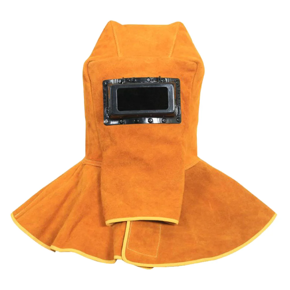 

Welding Mask Working Hat Protector Orange Welder Protection Shawl Cap Cover Man