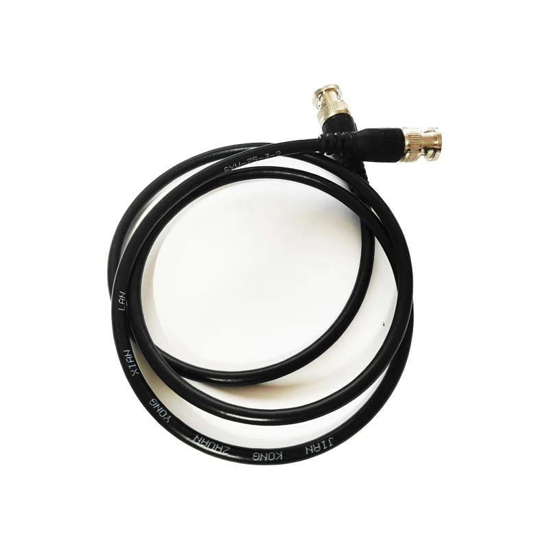 Oscilloscope probe signal source connection cable double-head BNC extension cable BNC male to male 1 m 75 ohm