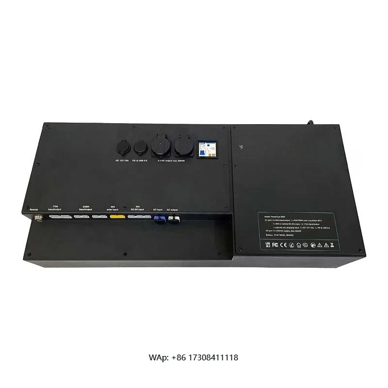 

Multi-functional Pure Camping Storage 300AH 3000W 12V Home Backup Portable Power Station Energy Storage System