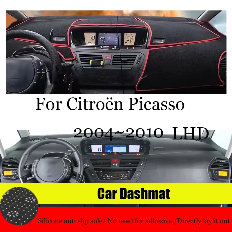 

ZUIMI Dashboard Cover Dash Mat Dashmat For Citroën Picasso 2004~2007 LHD Dash Board Cover Pad Sun Shade