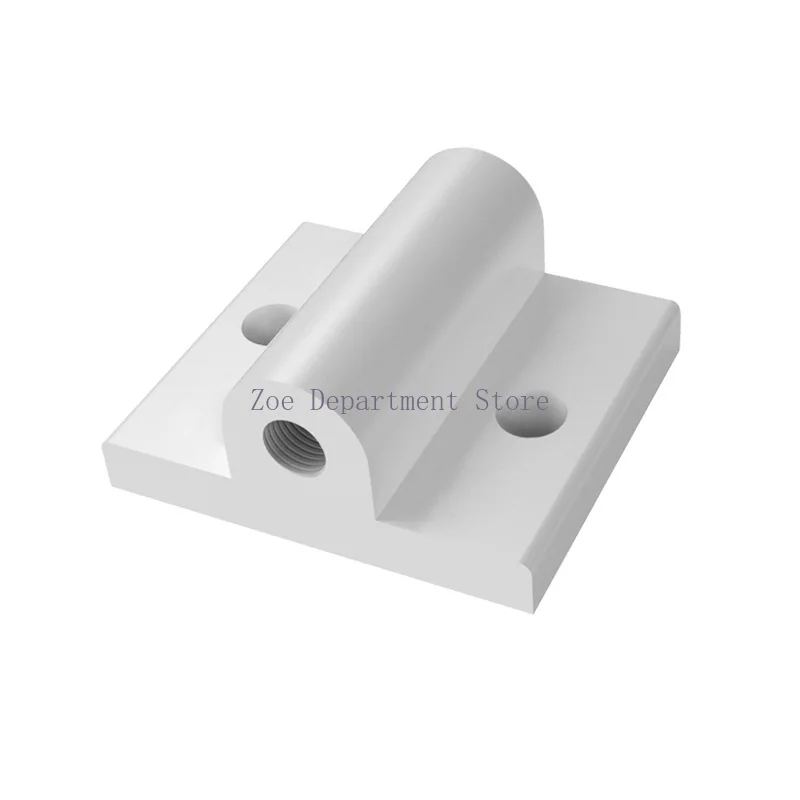 4Pcs Aluminum Profile Plate Holder Foot Pad Caster Wheel Connector Fixed Extruded Corner Code Bracket for 20/30/40 Alu Profiles