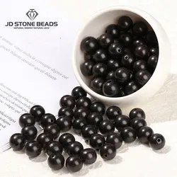 50 Pcs/lot Natural Wooden Bead Black Sandalwood Ebony Beads 6 8 10 12 15mm For Jewelry Making Diy Necklace Bracelet Accessory