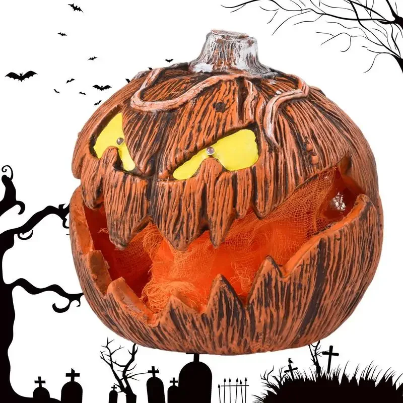 

Halloween Panic Pumpkin Lantern LED Light Sound Lamp Lantern Home Props Bar Halloween Decor Sonance Scene Layout Home Decoration