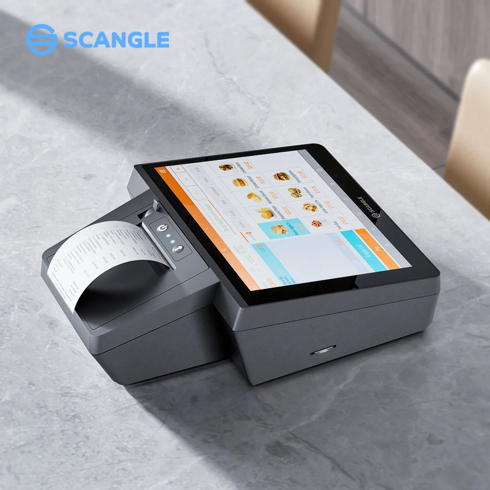 

Scangle K1 Cheap 8" Touch POS System with 58 mm POS Thermal Receipt Printer