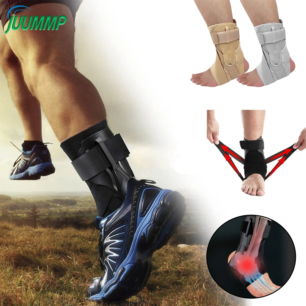 

JUUMMP Ankle Support Brace for Ankle Sprains, Ankle Braces for Men Women,Ankle Support Sprained for Basketball Soccer Volleyball