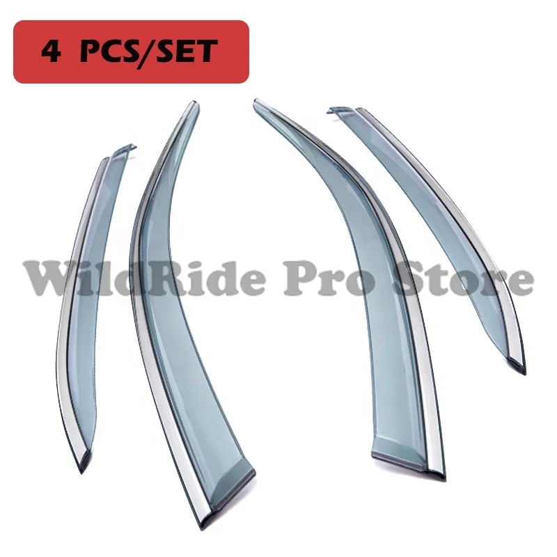 1 set For Car Window Door Visor Weather Rain Guards for BMW 5 SERIES F10 520d 528i Short Wheel 2011-2017  Vent Visor Car