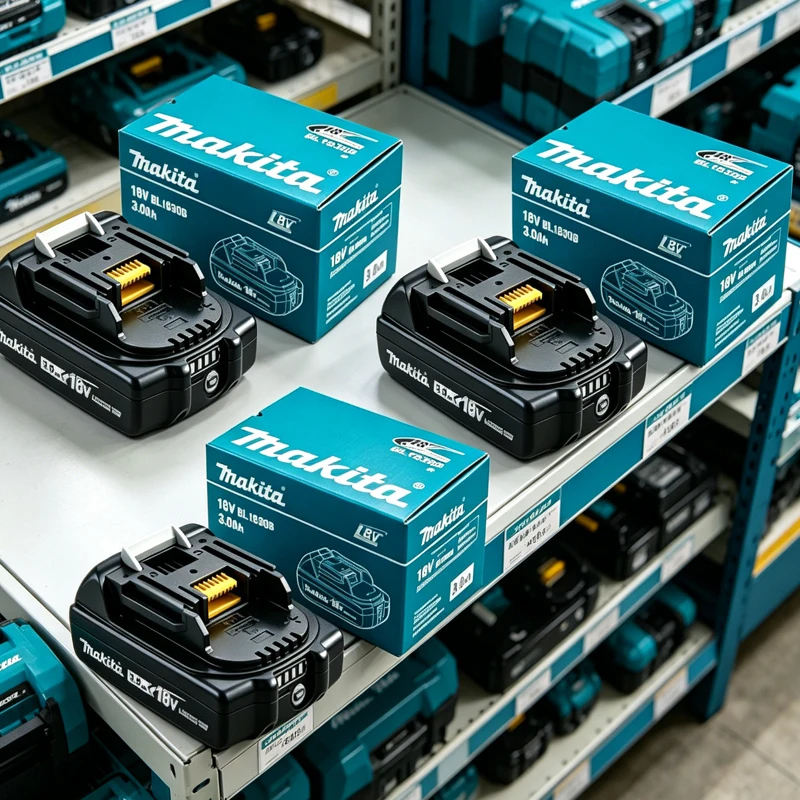 

High-Quality Makita Lithium-ion Original 18V 3.0Ah Rechargeable Power Tool Battery Charger and DGA404 DTD173 TWO04G DTW700