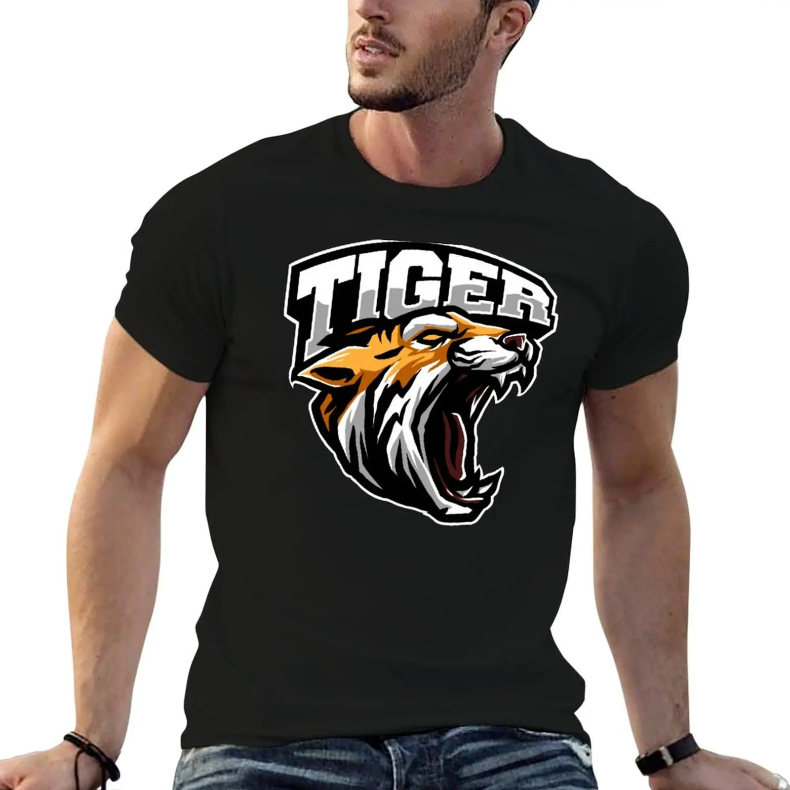 Tiger T-Shirt Breathable Travel T-Shirt