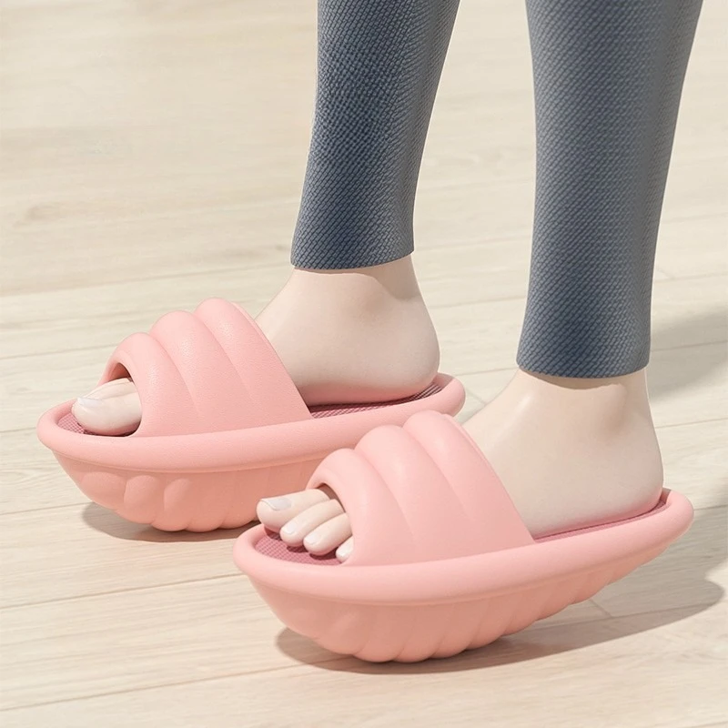 High-Quality Slimming Shoes EVA Rocking Shoes Big S Leg-Shaping Slippers Stretching Shoes Yoga  for Indoor Fitness Training
