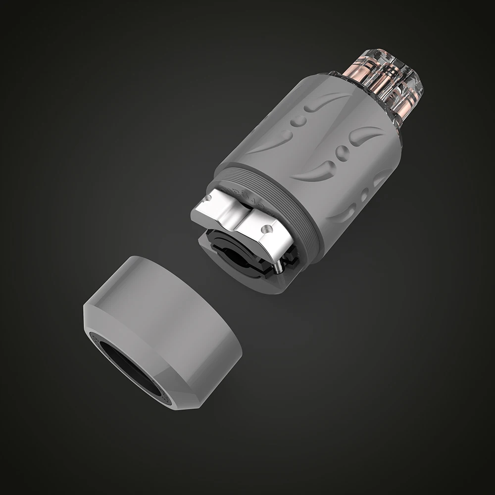 Viborg VF512 TOP CLEAR Hi Performance ทองแดงบริสุทธิ์ IEC AC CONNECTOR