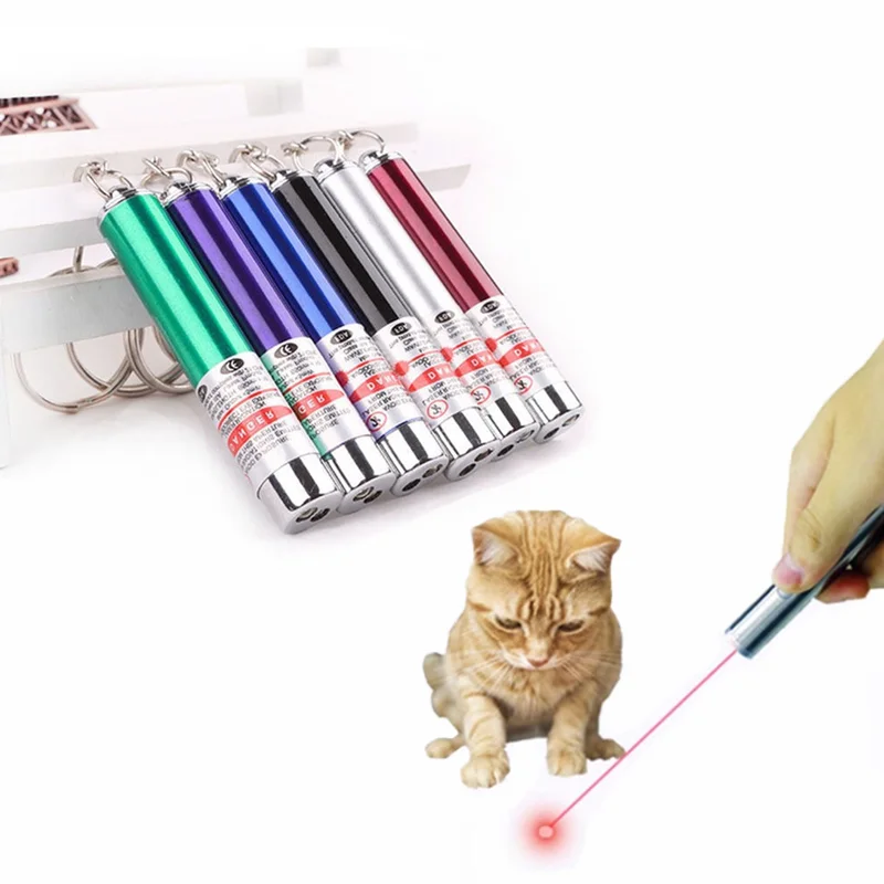 Pet LED Red Point Training Torch for Cats Dogs Cat Laser Toy laser pen pointer pet for Chase Training Cat Accessories