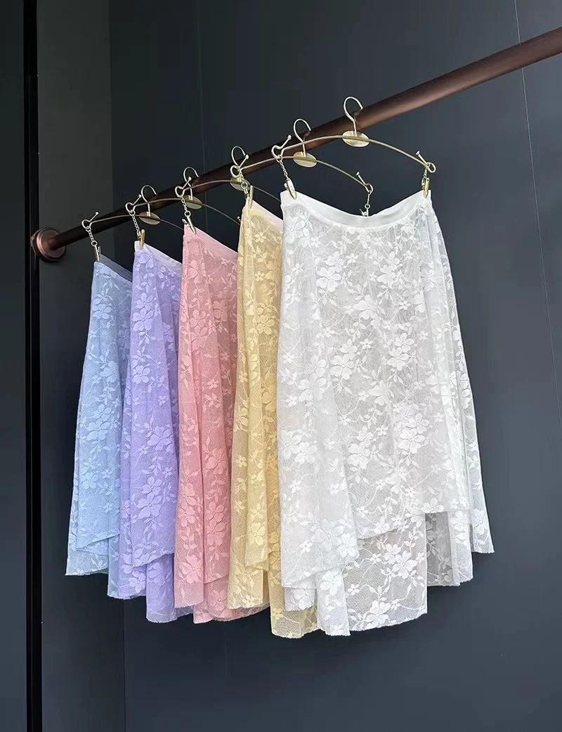Ballett Tanzrock Frauen elegante Spitze Tanz Trikot Kleid Erwachsenen neuen Stil weißen Schwan Tanz Übungs rock – Detail 6