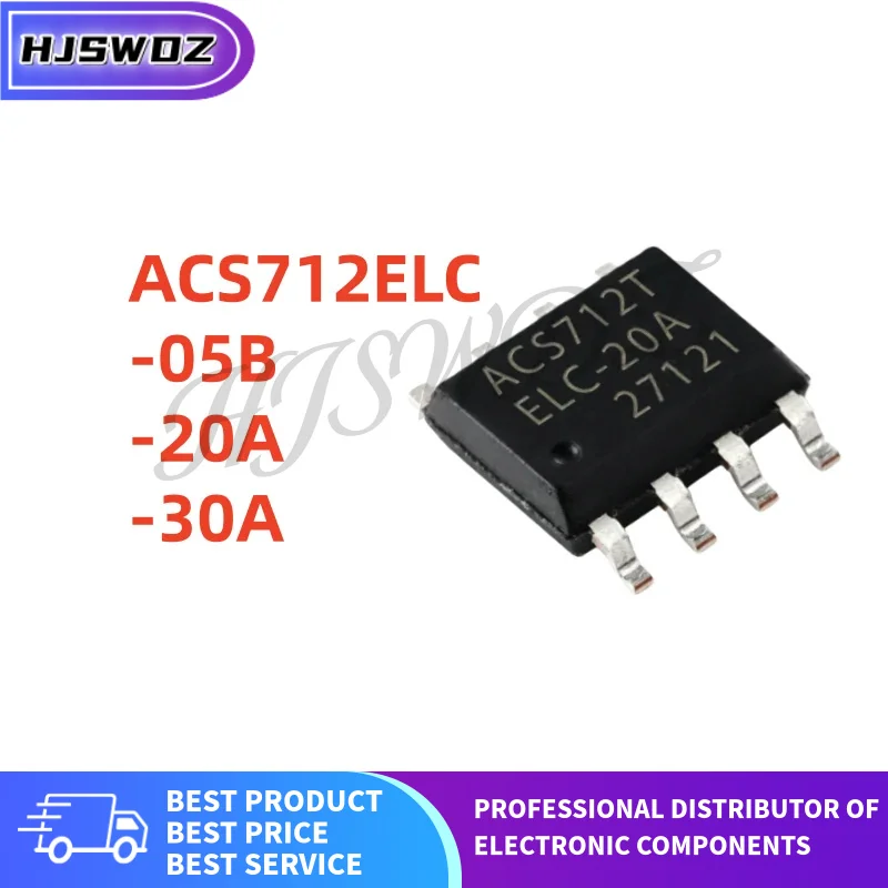 10PCS ACS712ELCTR-05B ACS712ELCTR-20A ACS712ELCTR-30A  ACS712ELC ACS712 ACS712TELC ACS712T SOP-8 NEW