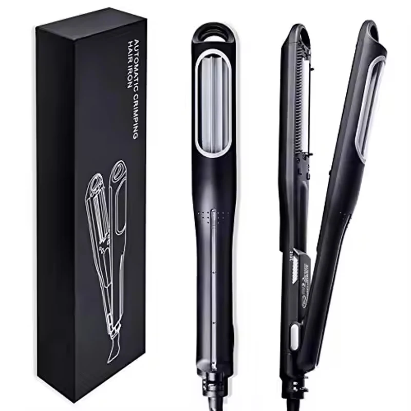 

Multi-functional ceramic curling comb, curling iron, flat iron voluminous curling iron, quick heating salon tool