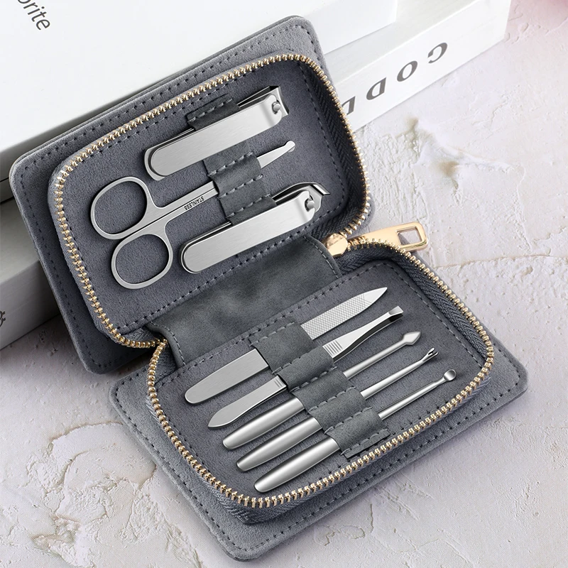 Manicure set tools professional manicure pedicure set nail clippers set 3/4pcs tools