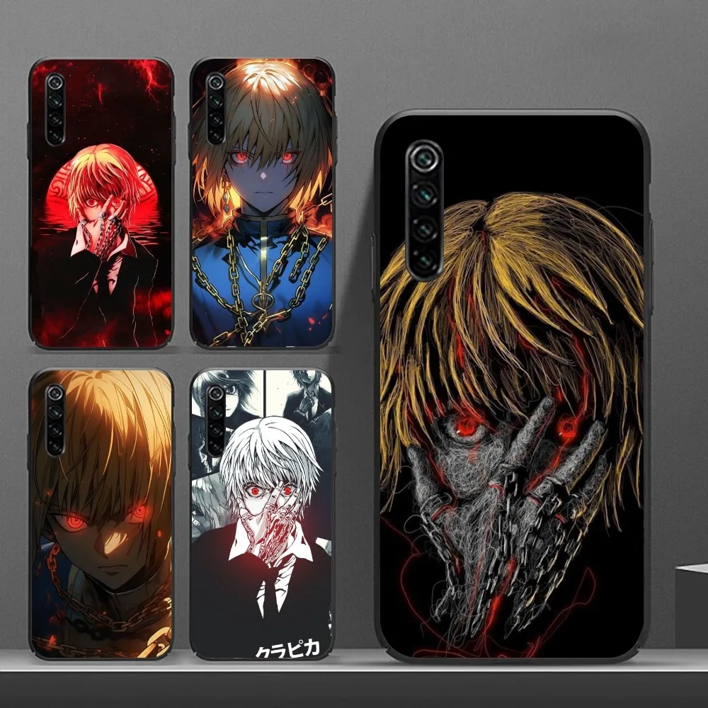 Hunter x Hunter Kurapika Cell Phone Case for Realme GT 2 9i 8i 7i Pro X50 X2 C35 C21 C20 C11 C3 Black Soft Phone Cover Funda