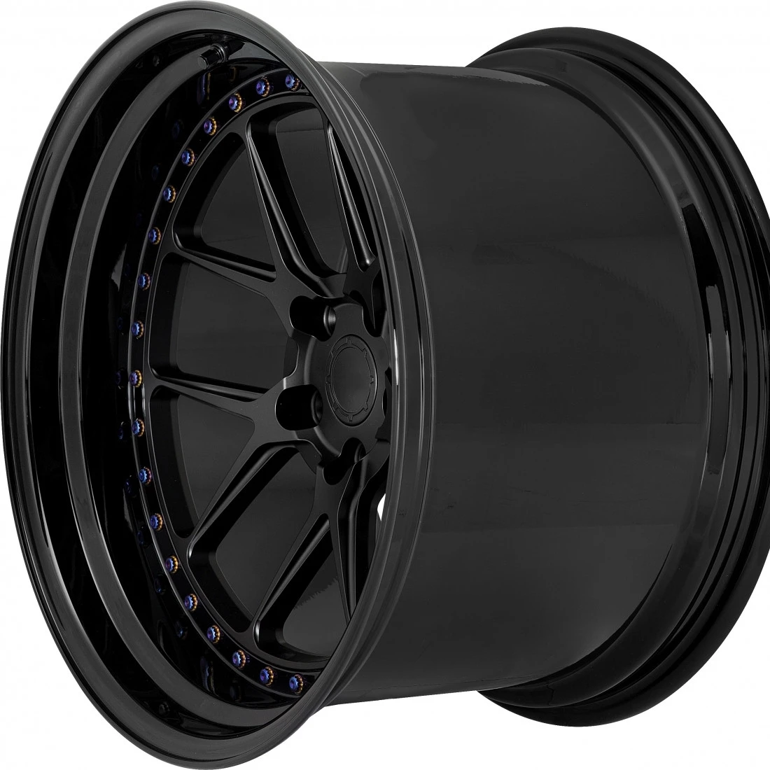 Rines de Aluminio Negros 20 5x112 para BMW F80 M3, Rines Cóncavos Profundos de 19 Pulgadas 5x120, Rines de 18 Pulgadas 5x114.3, Rines Forjados de 21 Pulgadas