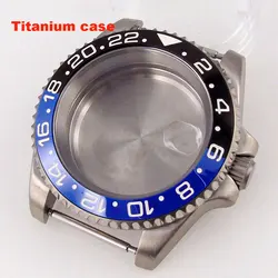 200m Waterproof Resistant Titanium Sub Watch Case 40mm for NH34 NH35 NH36 NH37 NH38 NH39 NH70 NH72 120Click Bezel