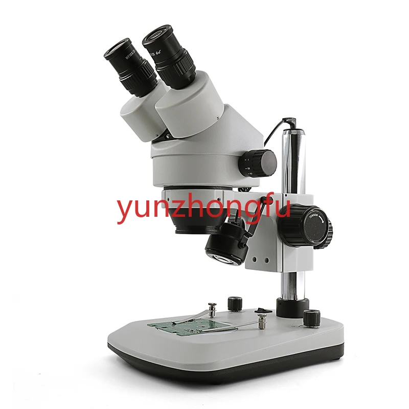 

Electronics Stereo Microscope Simul-Focal Zoom Stereo Microscope Industrial Binocular Digital Microscope 7X-45X