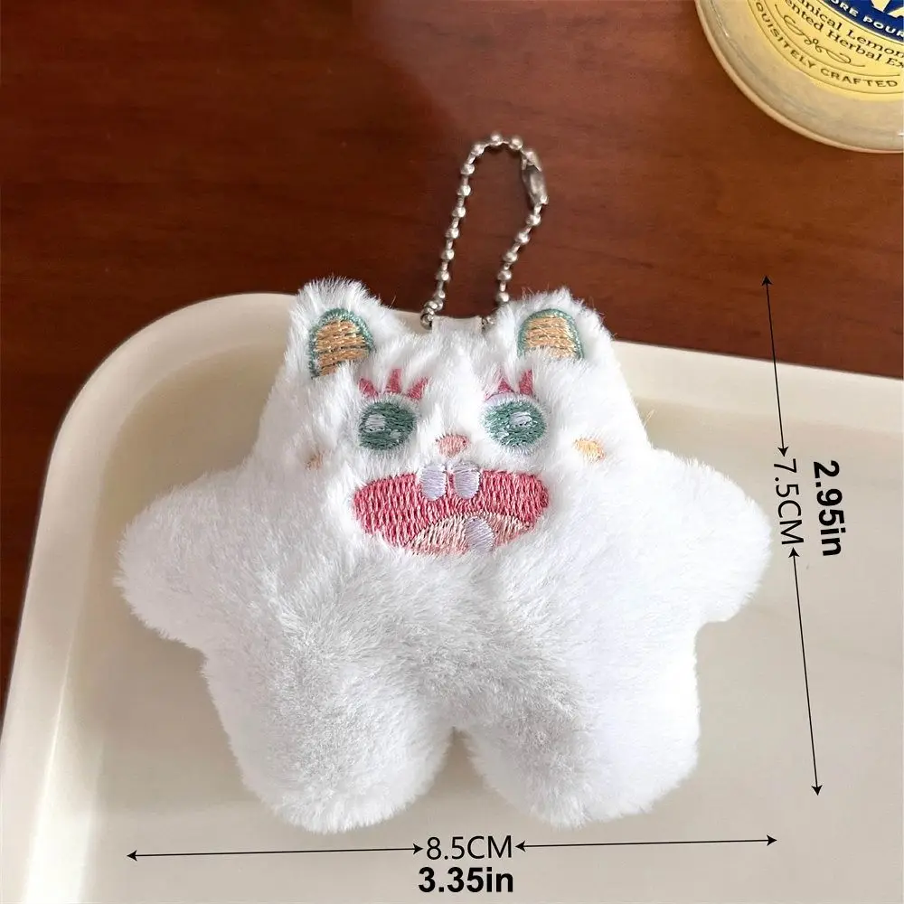 Mode peluche neige mon-ster poupée pendentif doux suspendus sacs décor peluche neige mon-ster porte-clés créatif mignon sac pendentif