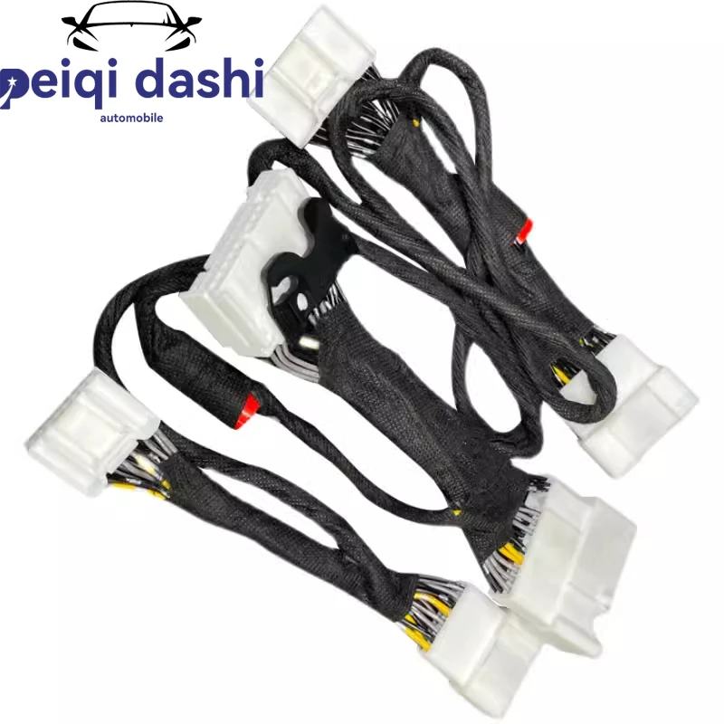 Audio Activation Cables 8 Modified to 12 Modified and Upgraded  Speaker Cables for 20-23 Tesla  Model 3 s