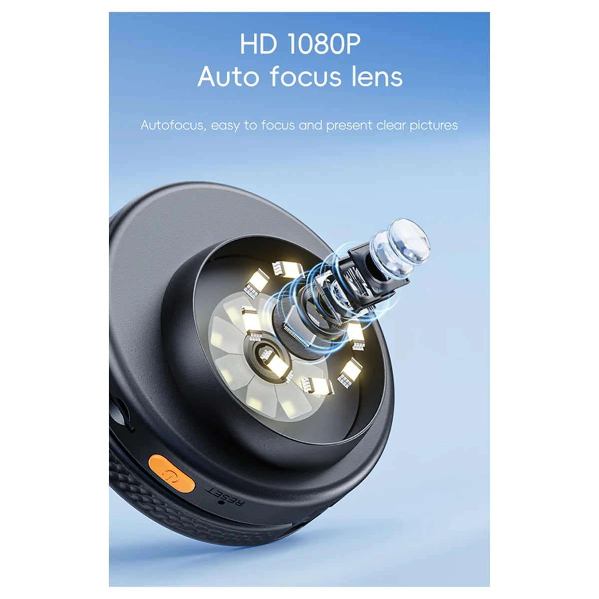 Popular_New 500X Autofocus Digital Microscope Magnifier 2.0inch IPS Portable