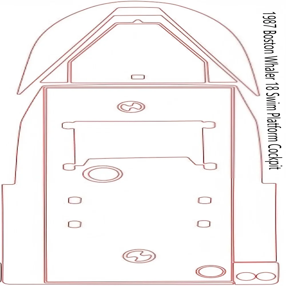 

1987 Boston Whaler 18 Платформа для плавания Кокпита Pad Лодка Пена EVA Коврик для пола из искусственного тикового дерева SeaDek MarineMat Самоклеящийся