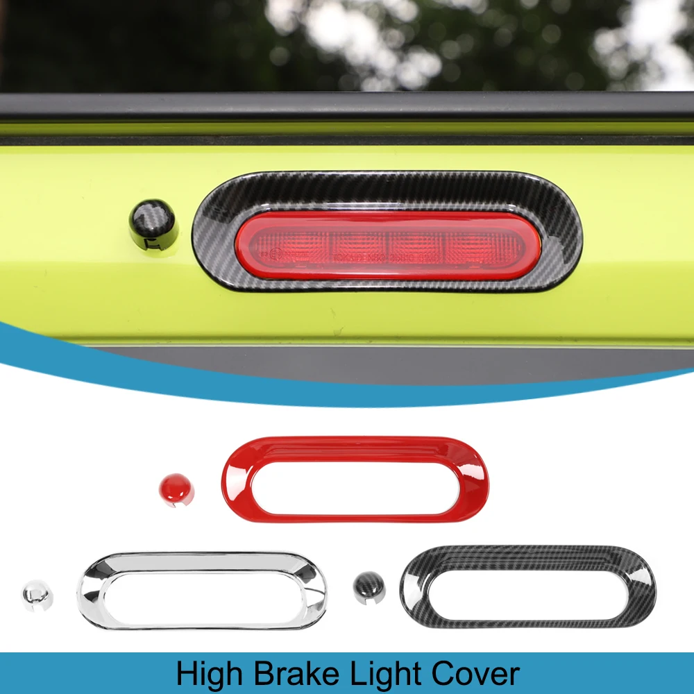 

Rear High Brake Light Lamp Decoration Frame Cover Trim Stickers for Suzuki Jimny 2019-2024 JB64 JB74 Car Exterior Accessories